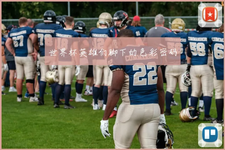世界杯英雄们脚下的色彩密码